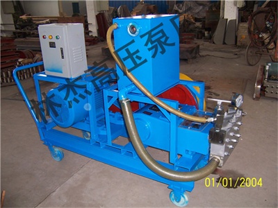 无锡高压清洗泵厂家分析无锡高压清洗泵的正确使用规程